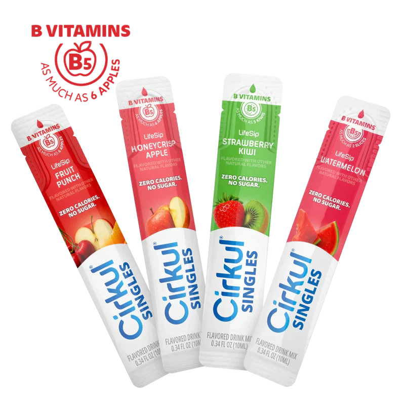 Refreshing Electrolyte 16-Pack Singles LifeSip Bundle TIN3 - Vitamin-Infused Natural Refreshing Flavor Core - Default Title