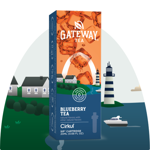 Vitamin-Infused Gateway Blueberry Tea BF2I - Vitamin-Infused Natural Refreshing Flavor Core - Default Title