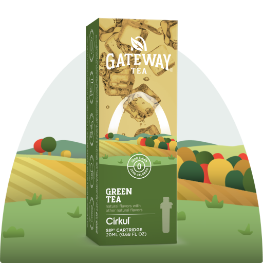 Sugar-Free Gateway Green Tea P45Z - Electrolyte Hydration Enhanced Taste Cartridges - Default Title
