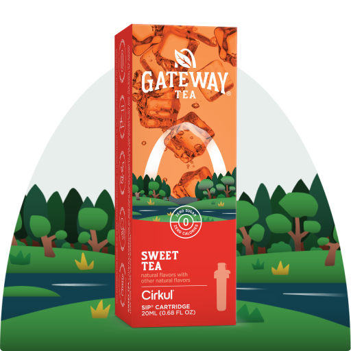 Natural Fruit Flavored Gateway Sweet Tea ZMX1 - Vitamin-Infused Natural Refreshing Flavor Core - Default Title