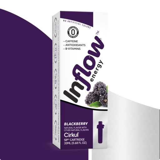 Sugar-Free Inflow Energy Blackberry 4RAS - Electrolyte Hydration Enhanced Taste Cartridges - Default Title