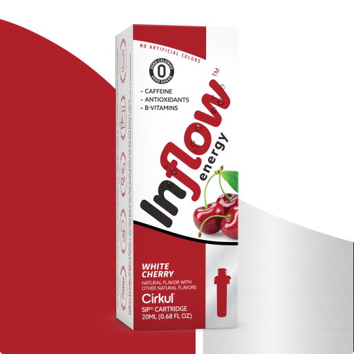 Natural Fruit Flavored Inflow Energy White Cherry XBHC - Zero-Calorie Multi-Flavor Sip Pods for Water Bottle - Default Title