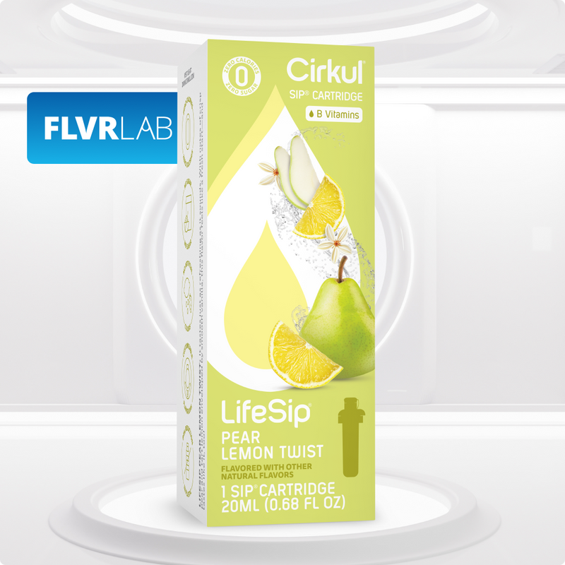 Zero-Calorie LifeSip Pear Lemon Twist L82Z - Vitamin-Infused Natural Refreshing Flavor Core - Default Title