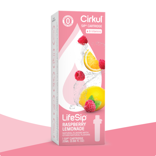 Natural Fruit Flavored LifeSip Raspberry Lemonade OTKN - Vitamin-Infused Natural Refreshing Flavor Core - Default Title