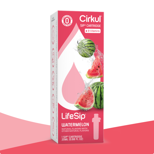 Natural Fruit Flavored LifeSip Watermelon 23L4 - Electrolyte Hydration Enhanced Taste Cartridges - Default Title
