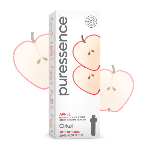 Vitamin-Infused Puressence Apple (Unsweetened) IZL9 - Electrolyte Hydration Enhanced Taste Cartridges - Default Title