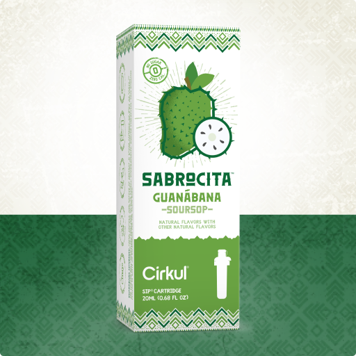 Zero-Calorie Sabrocita Soursop PR3E - Sugar-Free Fruit Flavor Cartridge Refill - Default Title