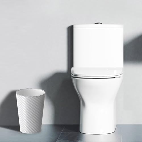 Minimalist Bathroom Trash Can, 3 Pack 1.8 Gallons