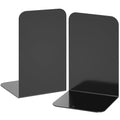 Eco-Friendly VFINE Bookends 1 Pair, Black Metal Book Ends, Heavy Bookends for Daily Use