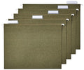 Basics Hanging File Folders for Documents, Letter Size, Essentials