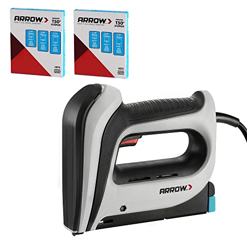 Minimalist Arrow Electric Staple Gun Kit, Corded Stapler Essentials