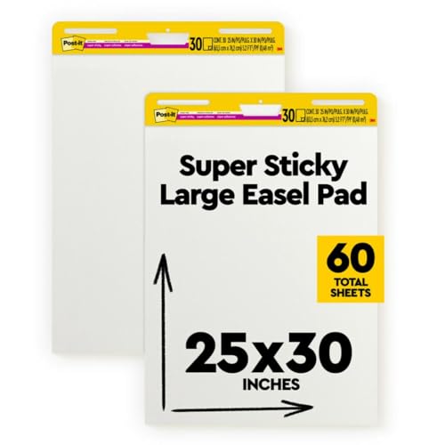 Modern Post-it Super Sticky Easel Pad, 25 x Kit