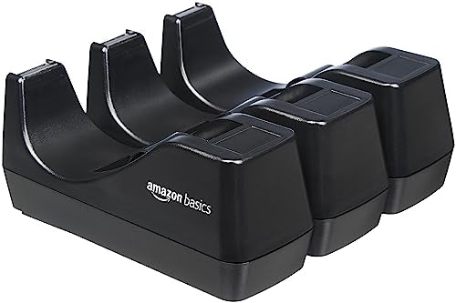 Eco-Friendly Basics Weighted Desktop Tape Dispenser with Non-Skid Base, Desk