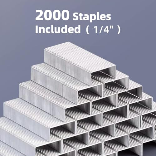 Classic Long Reach Stapler,with 2000 Staples & Stapler Remover