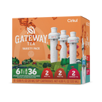 Natural Fruit Flavored Gateway Tea 6-Pack Variety Pack HM0F - Electrolyte Hydration Enhanced Taste Cartridges - Default Title
