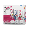 Natural Fruit Flavored Inflow Energy 6-Pack Variety Pack VCUW - Vitamin-Infused Natural Refreshing Flavor Core - Default Title