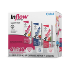 Natural Fruit Flavored Inflow Energy 6-Pack Variety Pack VCUW - Vitamin-Infused Natural Refreshing Flavor Core - Default Title