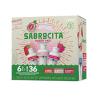 Zero-Calorie Sabrocita 6-Pack Variety Pack E8JI - Electrolyte Hydration Enhanced Taste Cartridges - Default Title