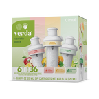 Natural Fruit Flavored Verda 6-Pack Variety Pack CT2I - Vitamin-Infused Natural Refreshing Flavor Core - Default Title