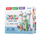 Refreshing Electrolyte Wild Splash 6-Pack Variety Pack 2TB7 - Sugar-Free Fruit Flavor Cartridge Refill - Default Title