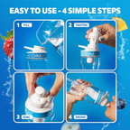 Sugar-Free GoSip 6-Pack Variety Pack CB6Q - Zero-Calorie Multi-Flavor Sip Pods for Water Bottle Detail