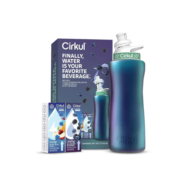 Playful Geometric 32oz. Chameleon Stainless Steel Bottle Starter Kit 95KR - Deliciously Soft Cupcake Sensory Glob - Default Title