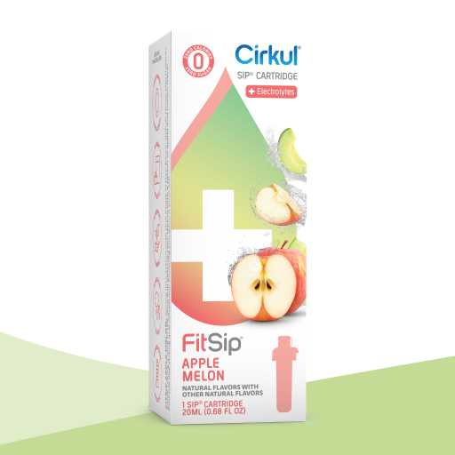 Vitamin-Infused FitSip Apple Melon 0S9F - Electrolyte Hydration Enhanced Taste Cartridges - Default Title