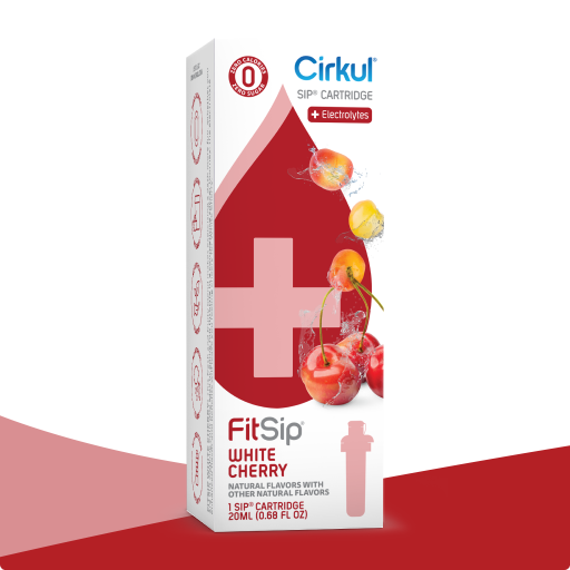 Sugar-Free FitSip White Cherry GQ9S - Vitamin-Infused Natural Refreshing Flavor Core - Default Title