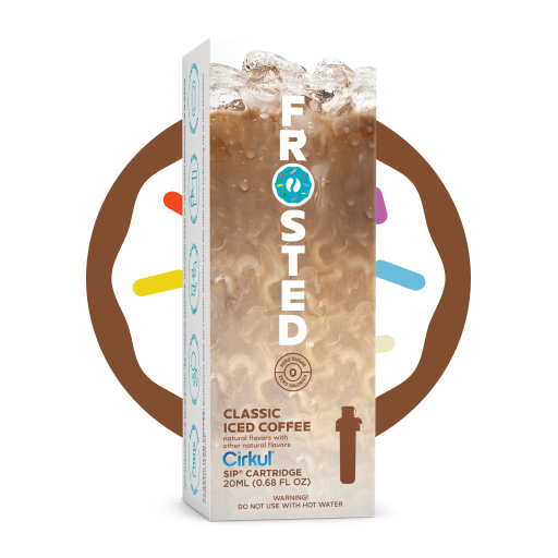 Natural Fruit Flavored Frosted Classic Iced Coffee Q1R3 - Vitamin-Infused Natural Refreshing Flavor Core - Default Title