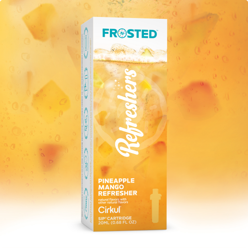 Sugar-Free Frosted Pineapple Mango Refresher DCGF - Vitamin-Infused Natural Refreshing Flavor Core - Default Title