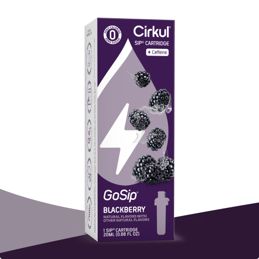 Zero-Calorie GoSip Blackberry EPWS - Sugar-Free Fruit Flavor Cartridge Refill - Default Title