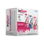 Natural Fruit Flavored Inflow Energy 6-Pack Variety Pack VCUW - Vitamin-Infused Natural Refreshing Flavor Core Detail