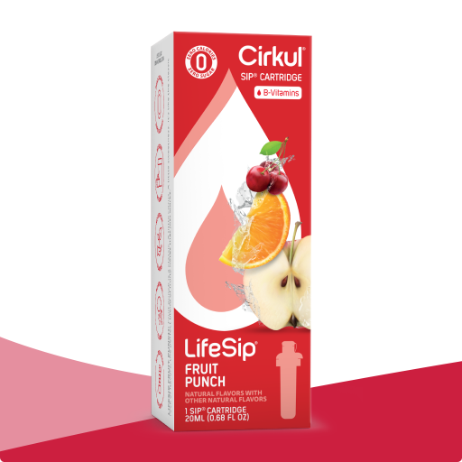 Natural Fruit Flavored LifeSip Fruit Punch EF28 - Vitamin-Infused Natural Refreshing Flavor Core - Default Title