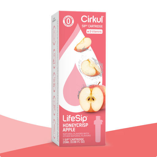 Natural Fruit Flavored LifeSip Honeycrisp Apple QUWH - Sugar-Free Fruit Flavor Cartridge Refill - Default Title