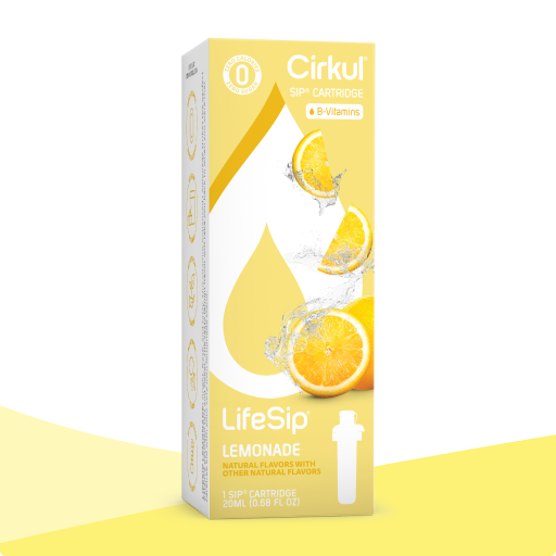 Vitamin-Infused LifeSip Lemonade ZO3J - Sugar-Free Fruit Flavor Cartridge Refill - Default Title