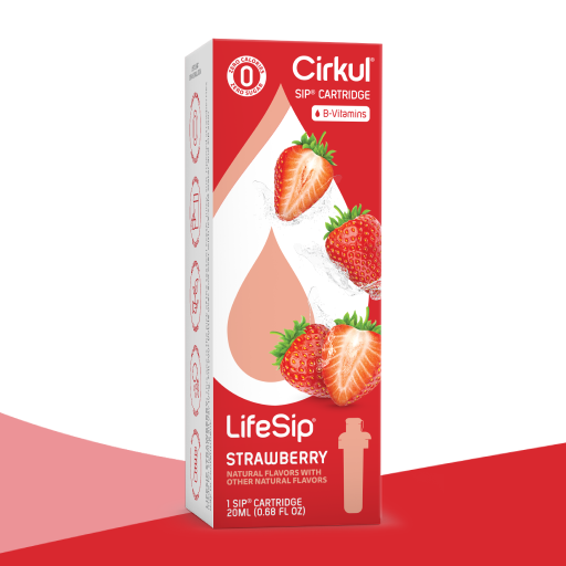 Sugar-Free LifeSip Strawberry ZNZ2 - Zero-Calorie Multi-Flavor Sip Pods for Water Bottle - Default Title