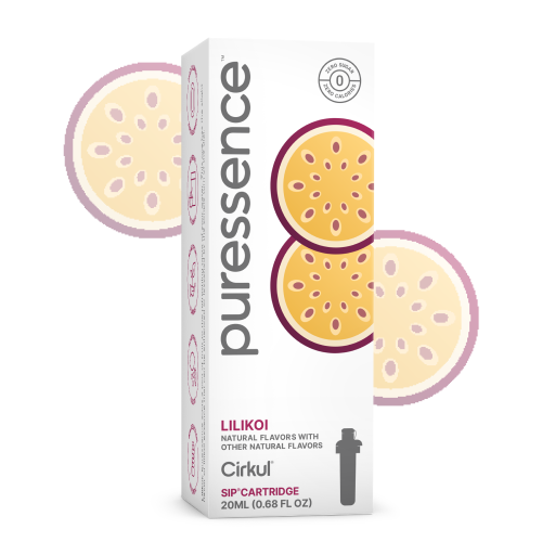 Natural Fruit Flavored Puressence Lilikoi (Unsweetened) C3N8 - Sugar-Free Fruit Flavor Cartridge Refill - Default Title