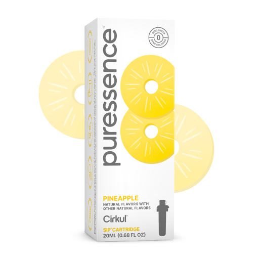 Vitamin-Infused Puressence Pineapple (Unsweetened) NUIK - Electrolyte Hydration Enhanced Taste Cartridges - Default Title