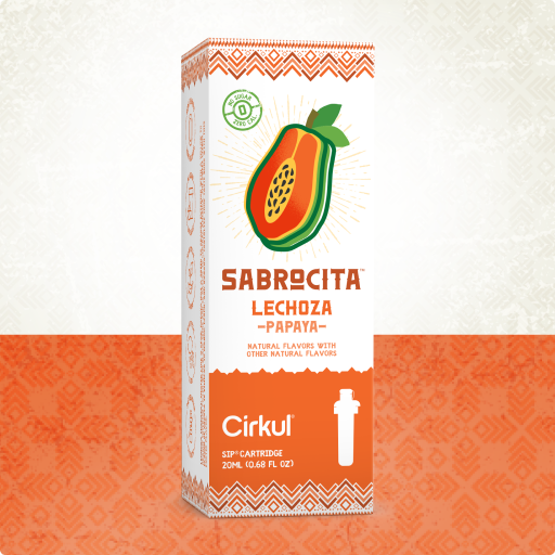 Zero-Calorie Sabrocita Papaya KA8O - Electrolyte Hydration Enhanced Taste Cartridges - Default Title