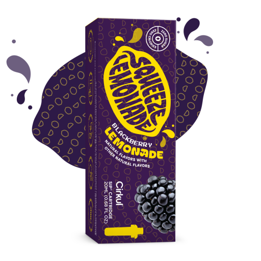 Vitamin-Infused Squeeze Blackberry Lemonade AHVF - Sugar-Free Fruit Flavor Cartridge Refill - Default Title