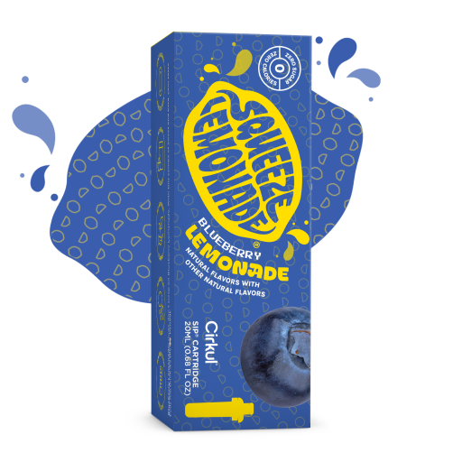 Zero-Calorie Squeeze Blueberry Lemonade IU8A - Electrolyte Hydration Enhanced Taste Cartridges - Default Title